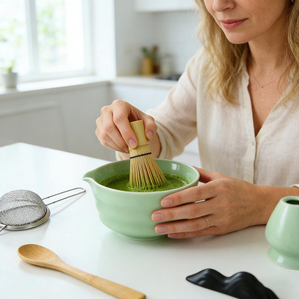 Authentic Japanese Matcha Tea  - Bamboo Whisk Chasen 评论和价格