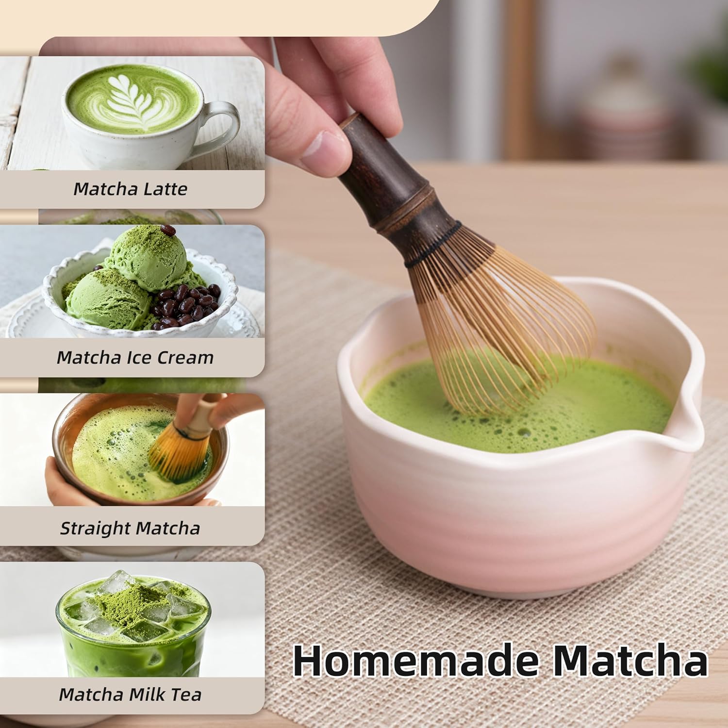 Shin Chasen Handmade Bamboo Ma - Bamboo Whisk Chasen 评论和价格