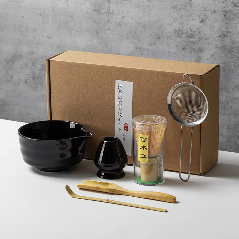 Japanese Style Matcha Tea Set  - Bamboo Whisk Chasen 评论和价格