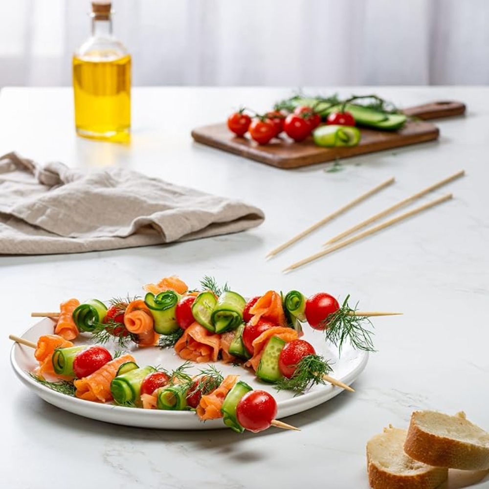 90-1350Pcs BBQ Bamboo Sticks D - Bamboo Whisk Chasen 评论和价格