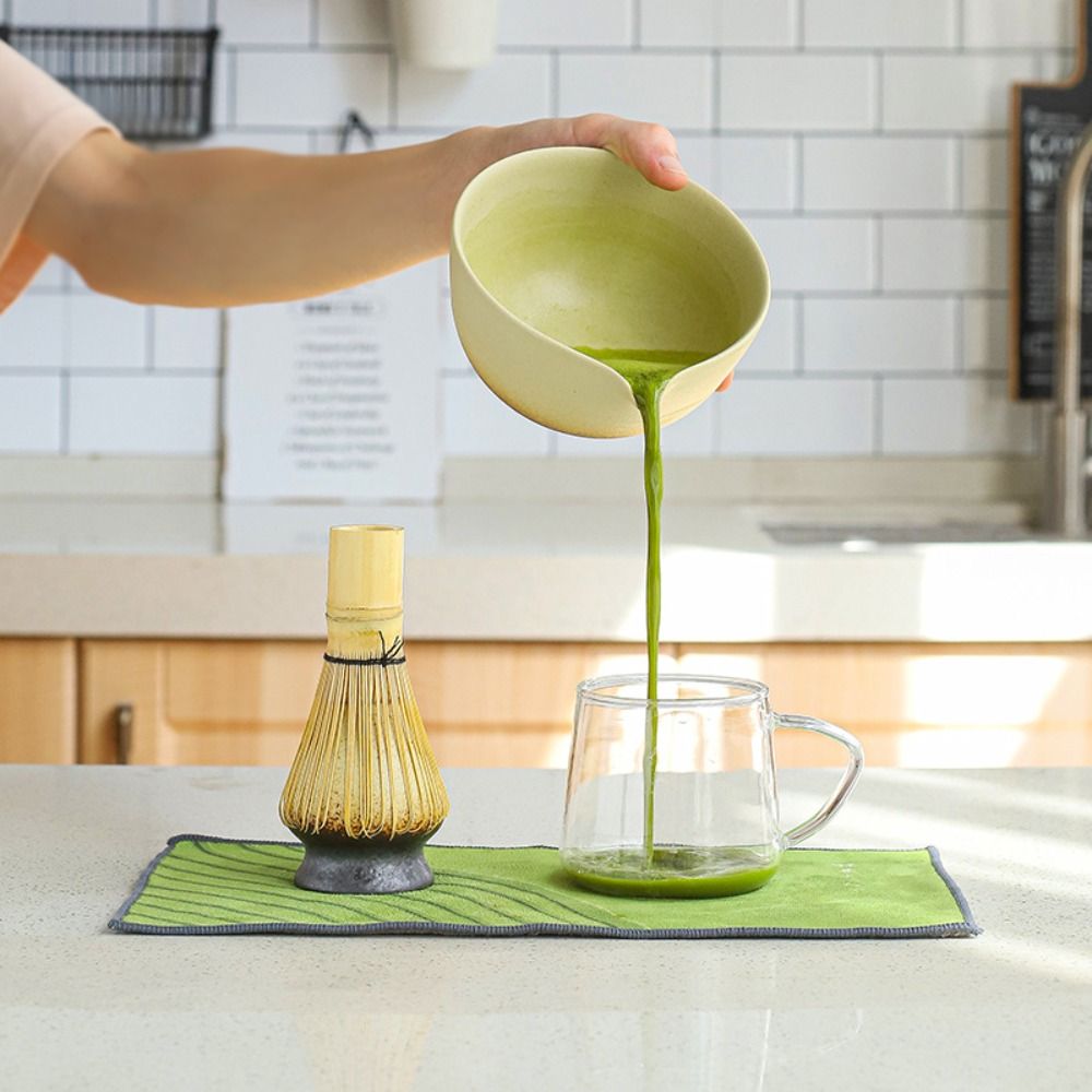 4PCS New Bamboo Ceramic Japane - Bamboo Whisk Chasen 评论和价格
