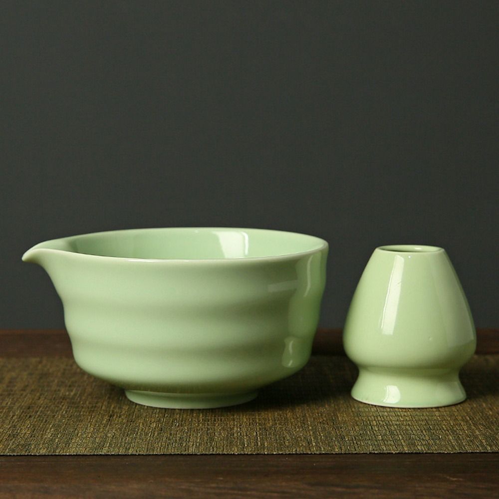 New Bamboo Ceramic Japanese Ma - Bamboo Whisk Chasen 评论和价格